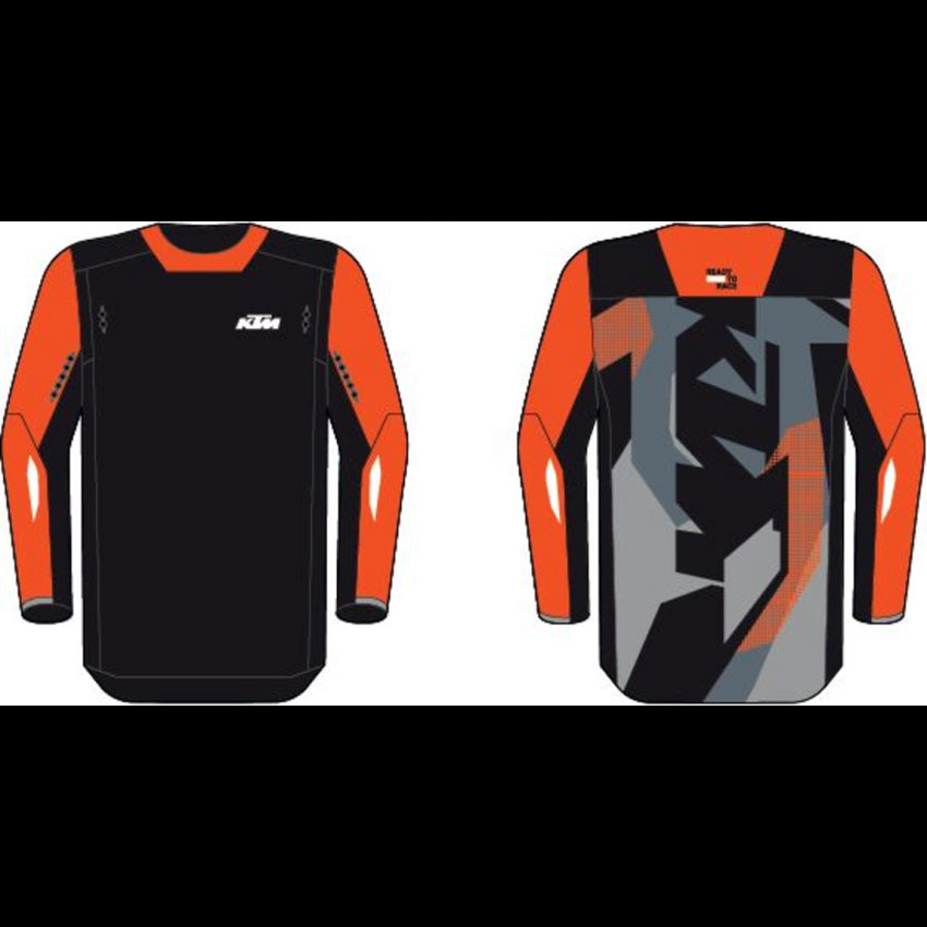 RACETECH JERSEY BLACK