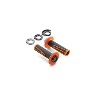 Lock-on grip set