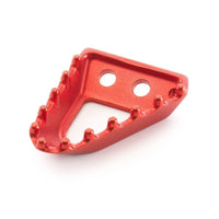 Footbrake lever step plate