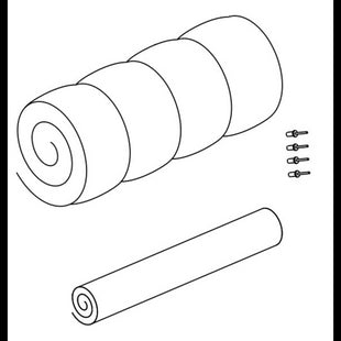 Damping material kit