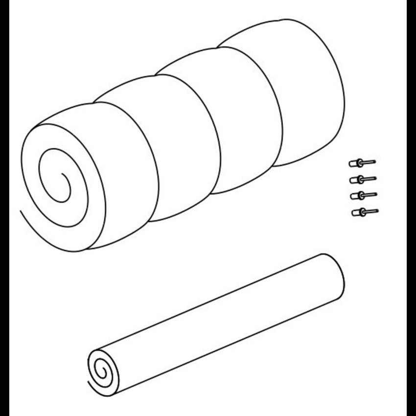 Damping material kit