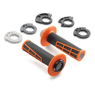 Lock-on grip set